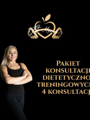 Pakiet konsultacji dietetyczno-treningowych - 4 konsultacje