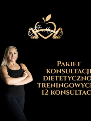 Pakiet konsultacji dietetyczno-treningowych -  12 konsultacji